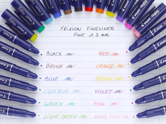 PINK Pilot FriXion FineLINER Pen 0.45 mm Fine Point Erasable Pen Single Pen or Set