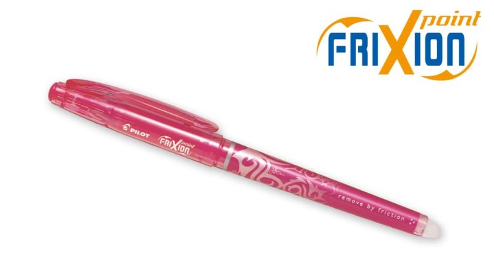 Pilot FriXion Ball 07 Mika Erasable Rollerball Pen - 6 Colours